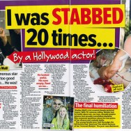 ‘I was stabbed 20 times by a Hollywood actor’