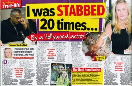 ‘I was stabbed 20 times by a Hollywood actor’