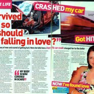 Car crash victim hit by a train falls in love