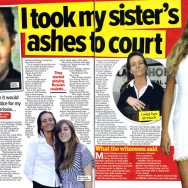 ‘I took my sister’s ashes to court’